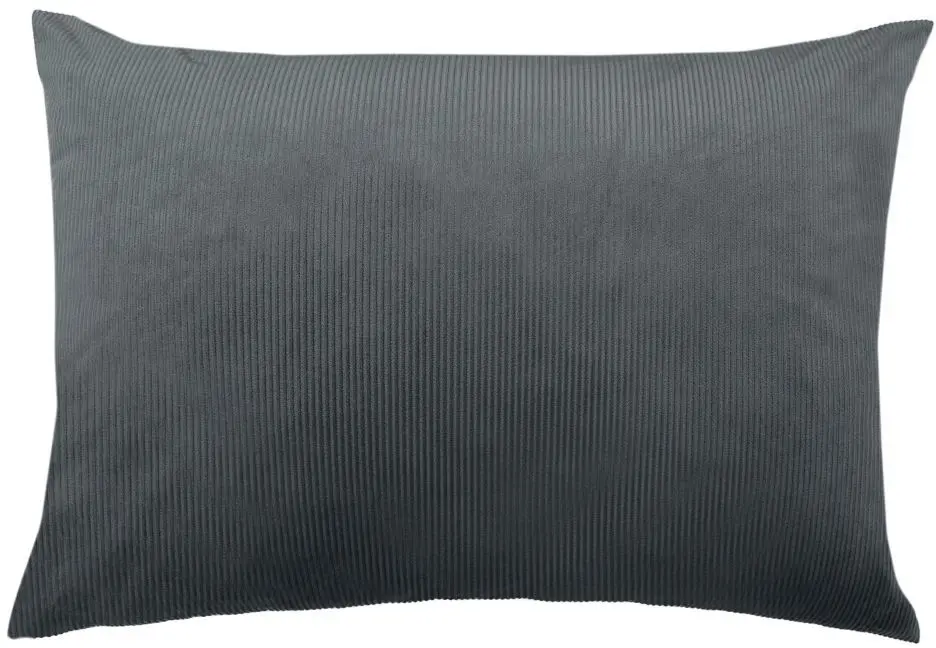 Dekokissen Kord 50 x 70 cm anthrazit
