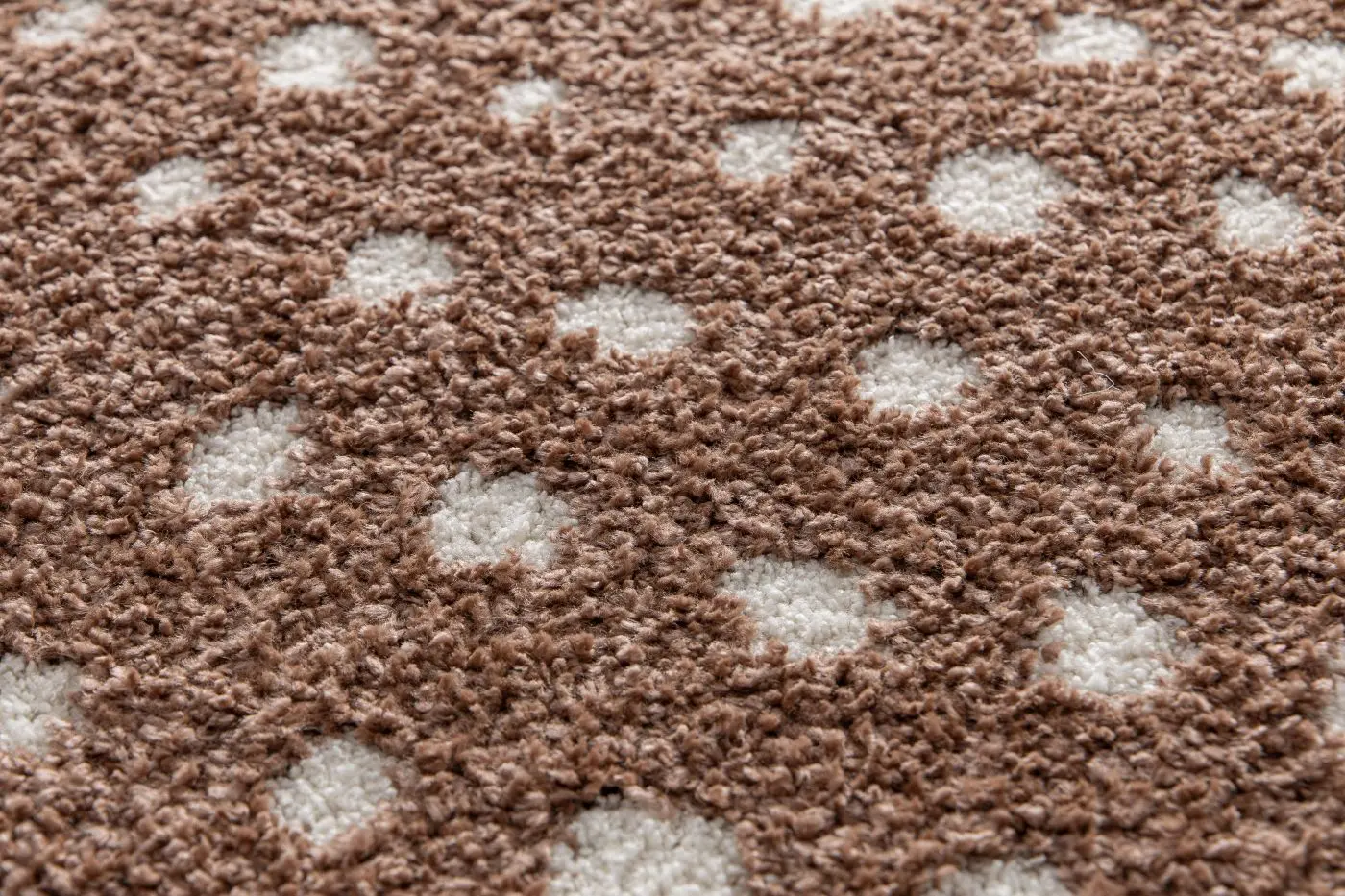 Teppich Embrace 160 × 230 cm braun mit Punktmuster