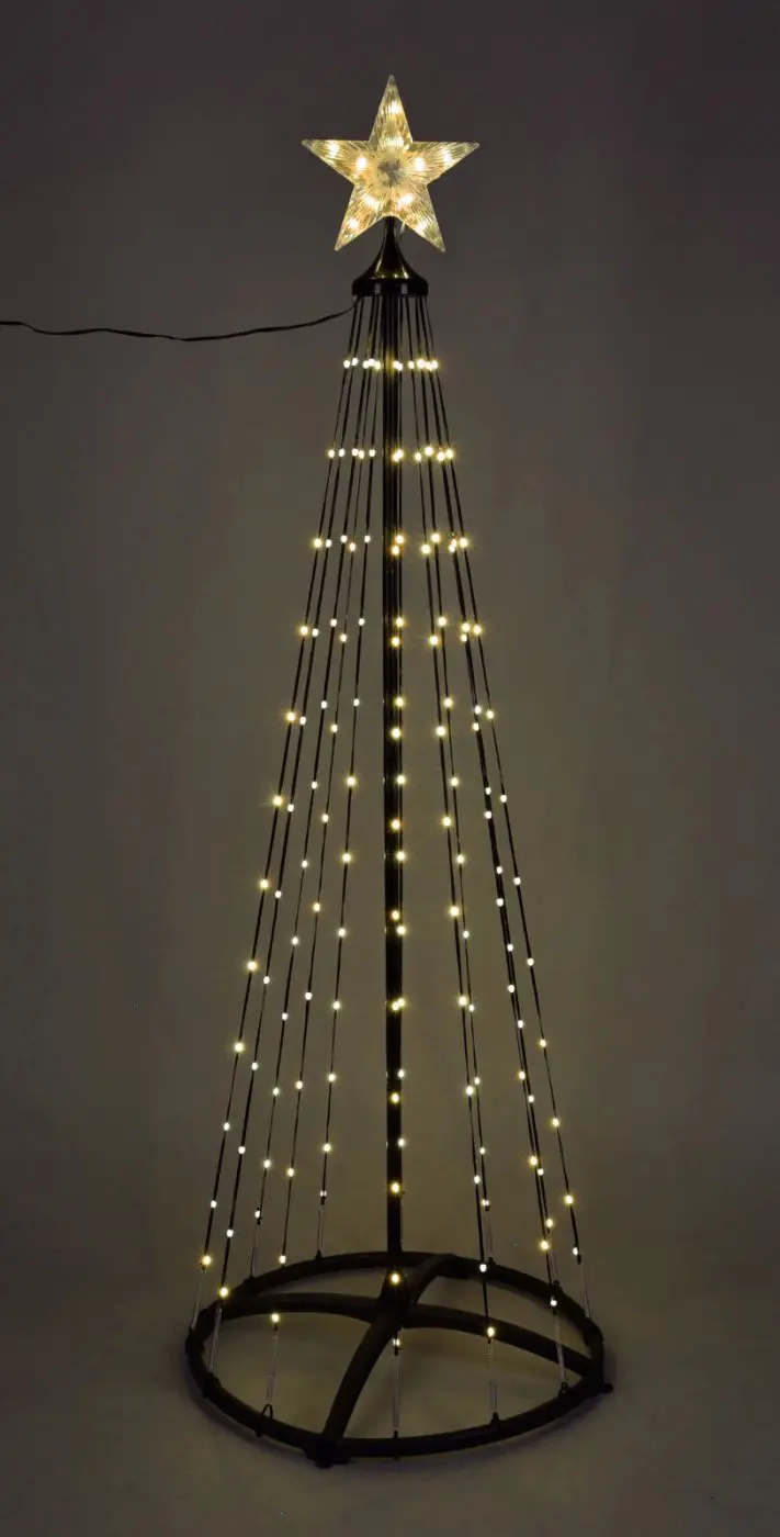 LED Baum 150 cm schwarz