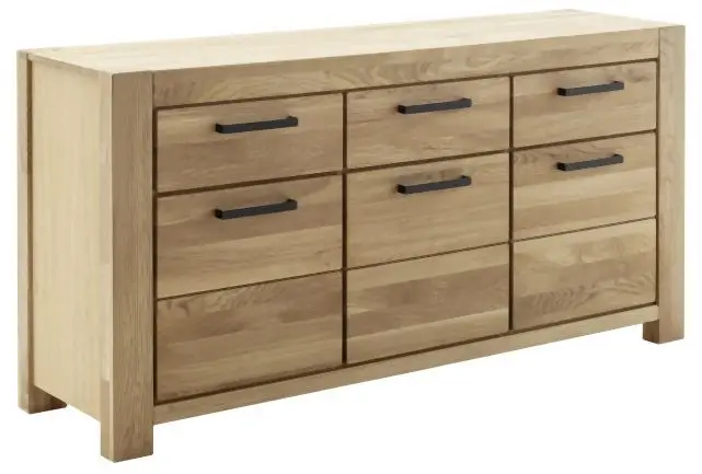 Sideboard Silias Wildeiche massiv 