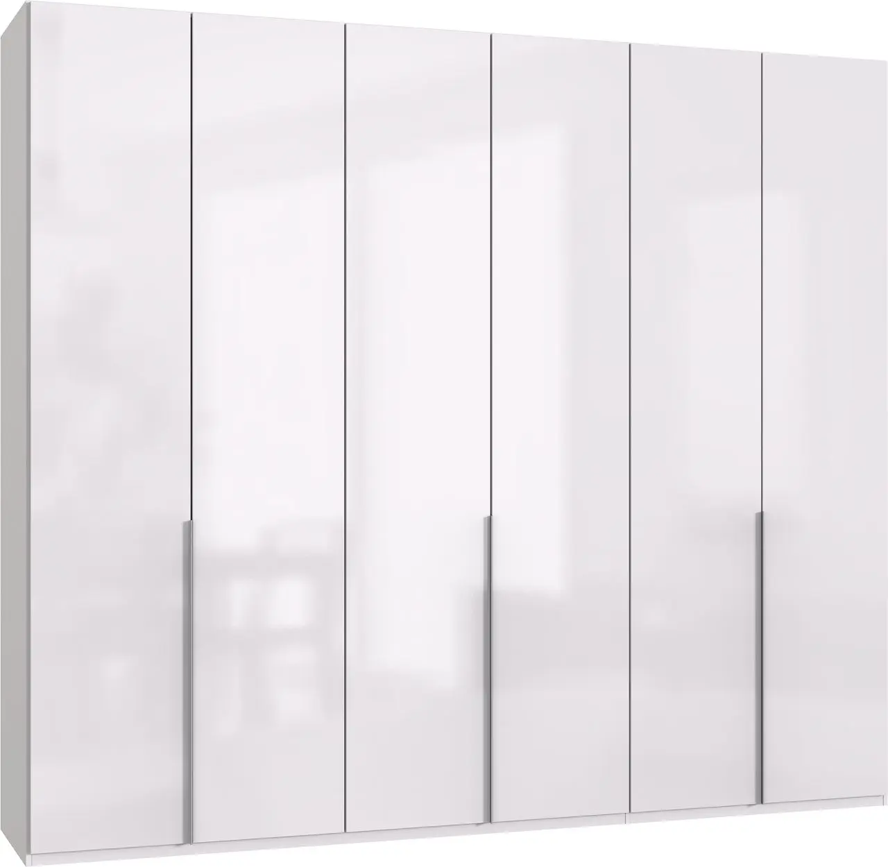 Kleiderschrank New York 6-türig weiß