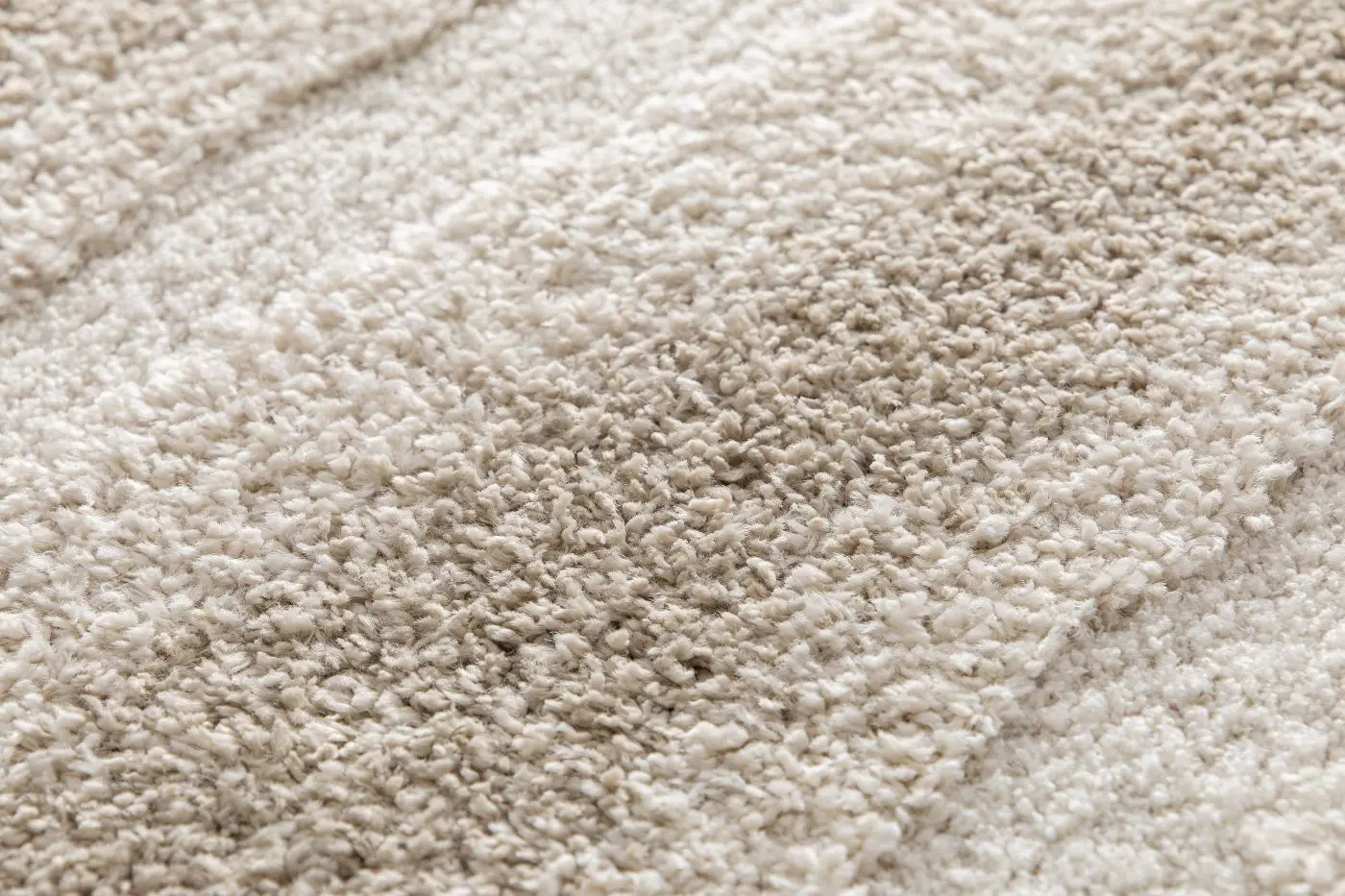 Teppich Embrace 120 × 170 cm beige mit Muster