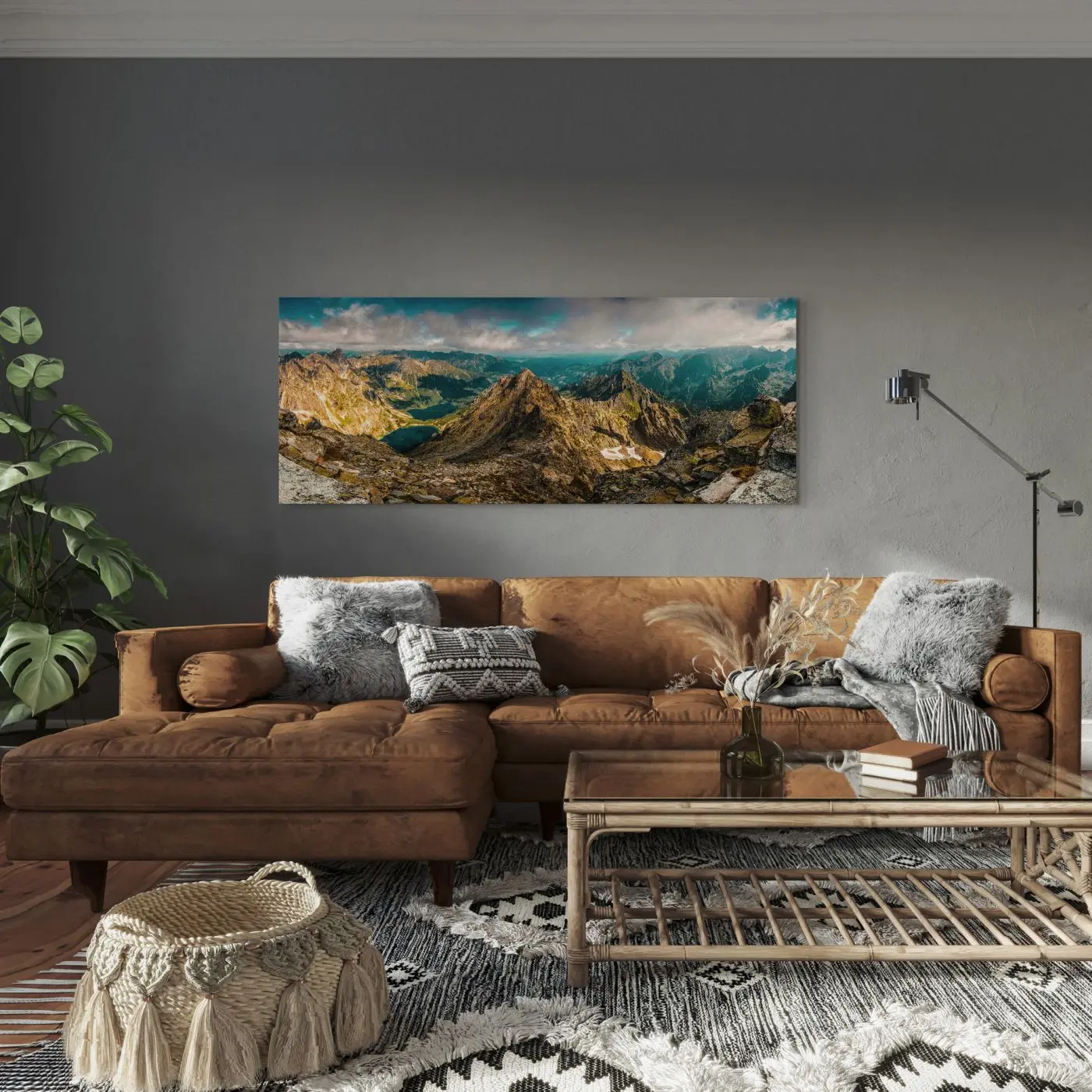 Leinwandbild Rysy 60 x 150 cm Leinwandbild Rysy 60 x 150 cm