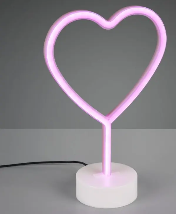 Tischleuchte Heart
