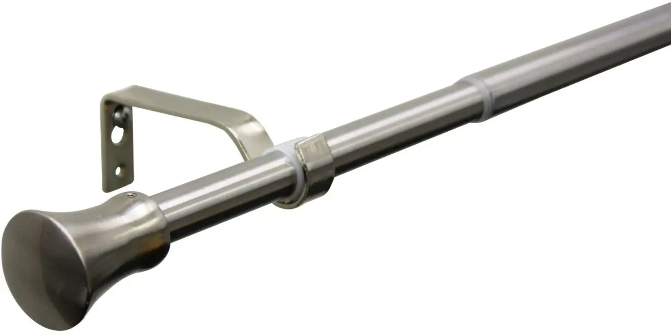 Stilgarnitur Konus Edelstahl-Optik 120 - 210 cm
