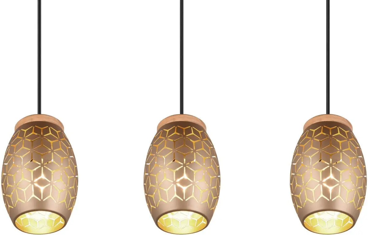 Pendelleuchte Bidar 71 x 150 cm coffee Pendelleuchte Bidar 71 x 150 cm coffee