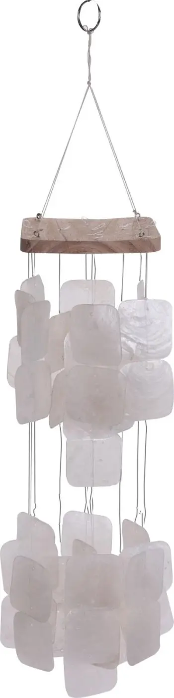 Windspiel mit Muscheln