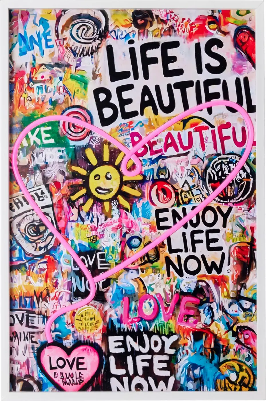 Bild beleuchtet 40 x 60 cm