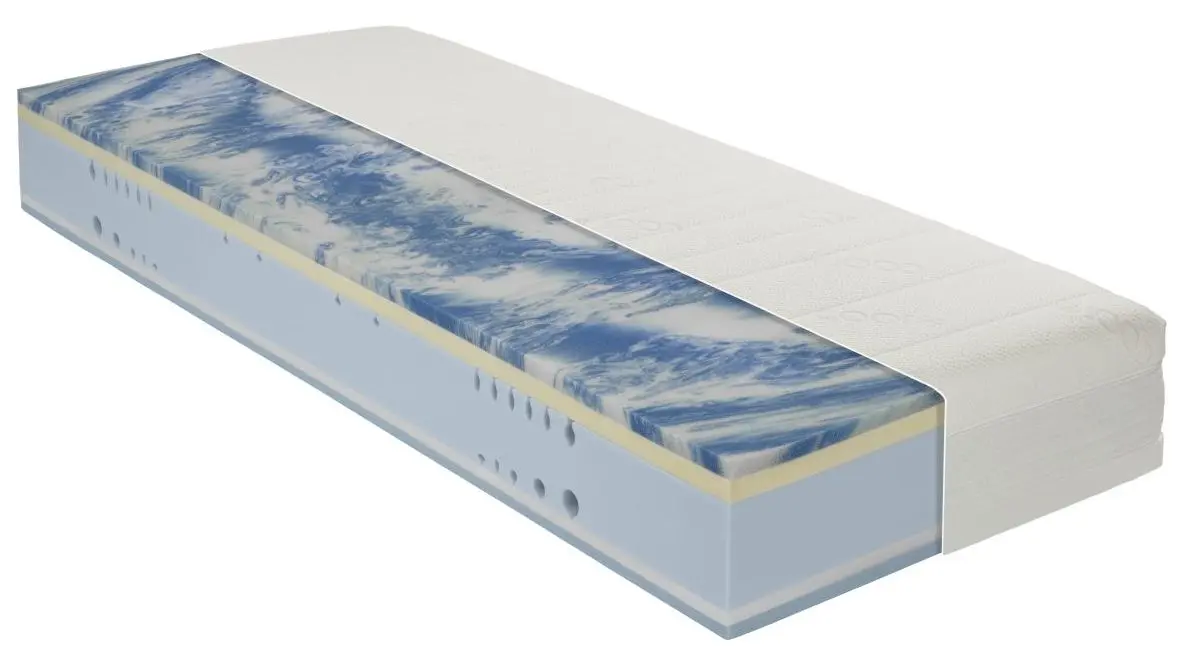 Gelschaum/Viskoelastik-Matratze wendbar G560 Gel 90 x 200 cm