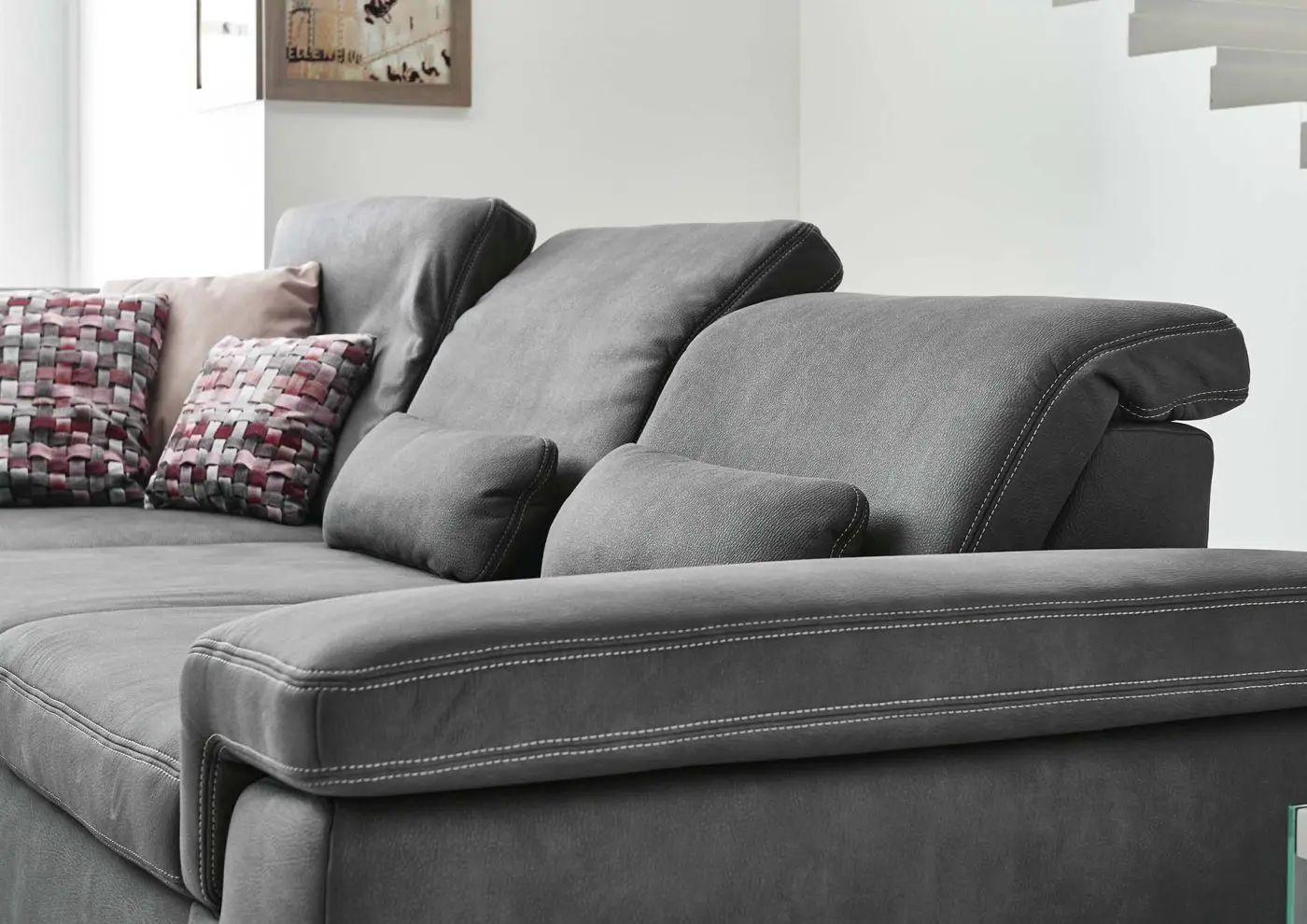 Wohnlandschaft couchliebe. LS300818 mit Zusatzfunktionen Wohnlandschaft LS 300818 mit Zusatzfunktionen couchliebe.