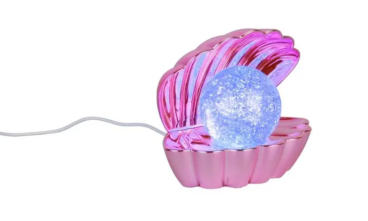 Tischleuchte Shelly 18 x 15 cm pink