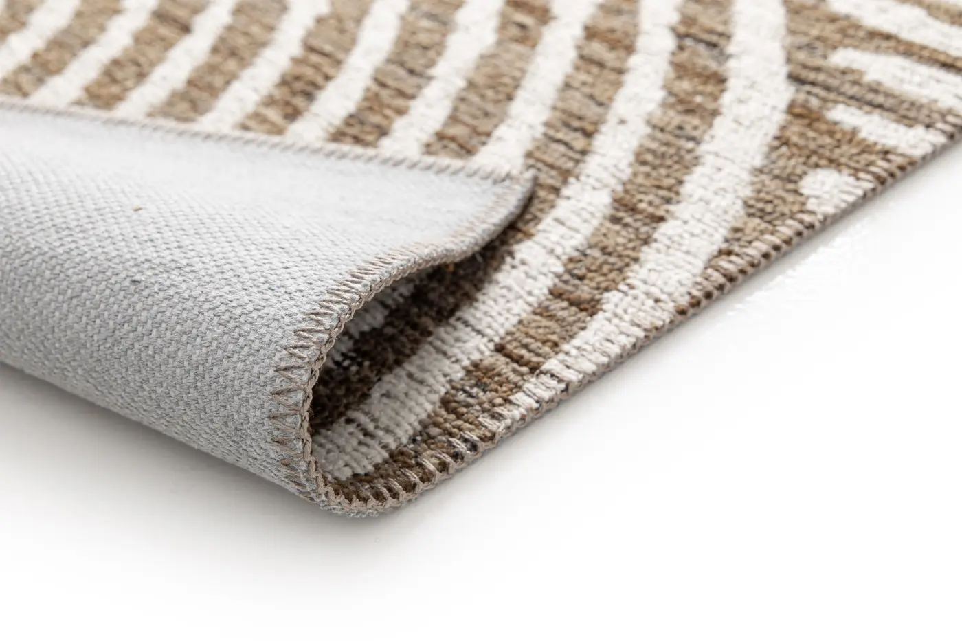 Teppich Nomad 160 x 230 cm braun