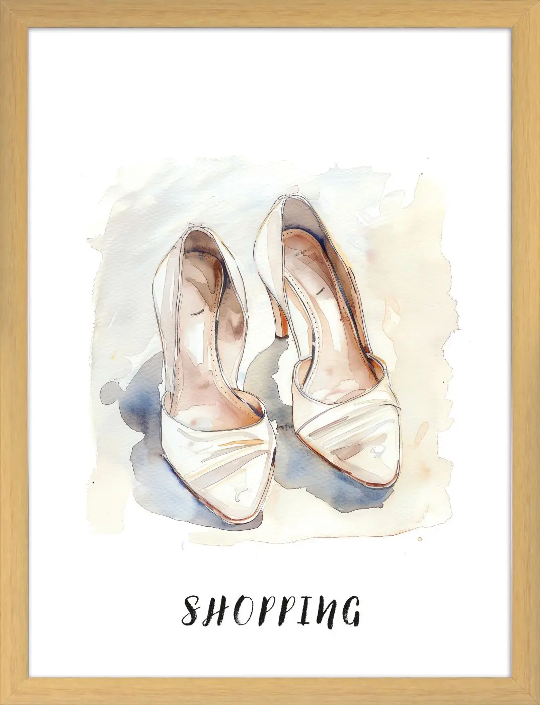 Kunstdruck-Set „Love of Shoes“ 31 x 41 cm