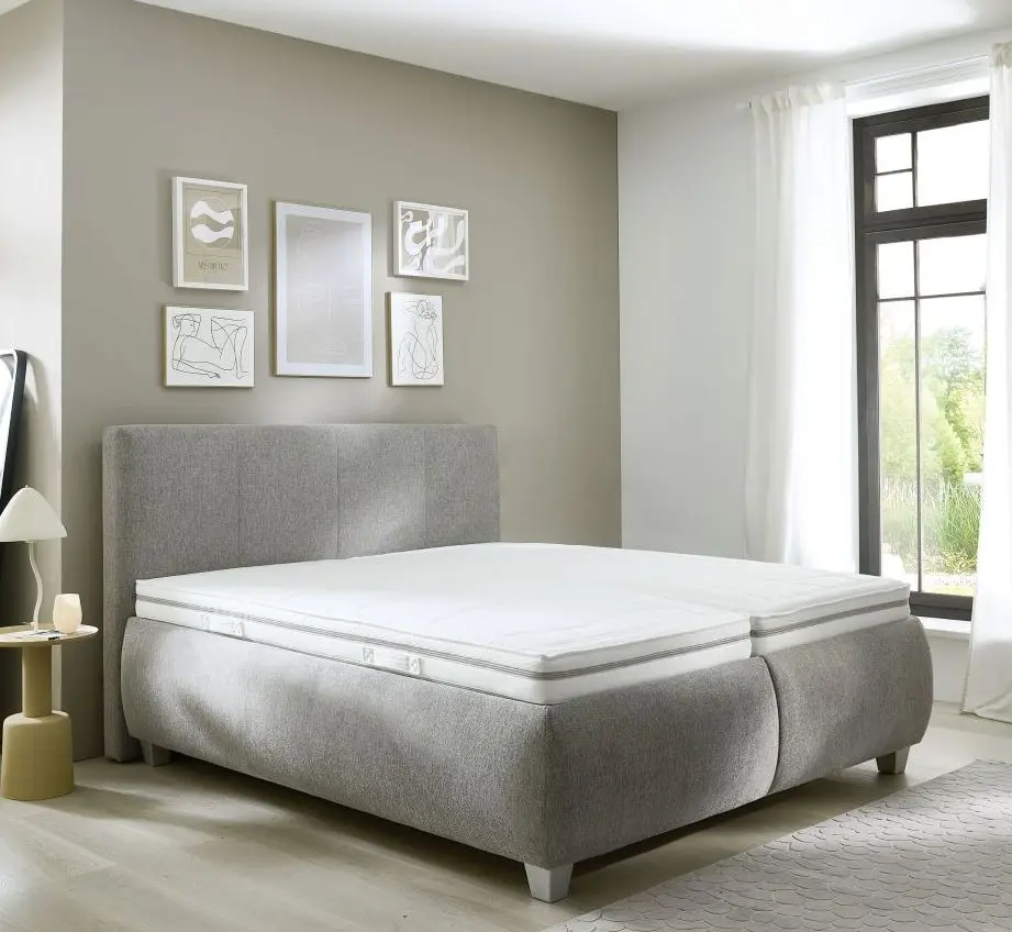 Polsterbett KS 192322 silber