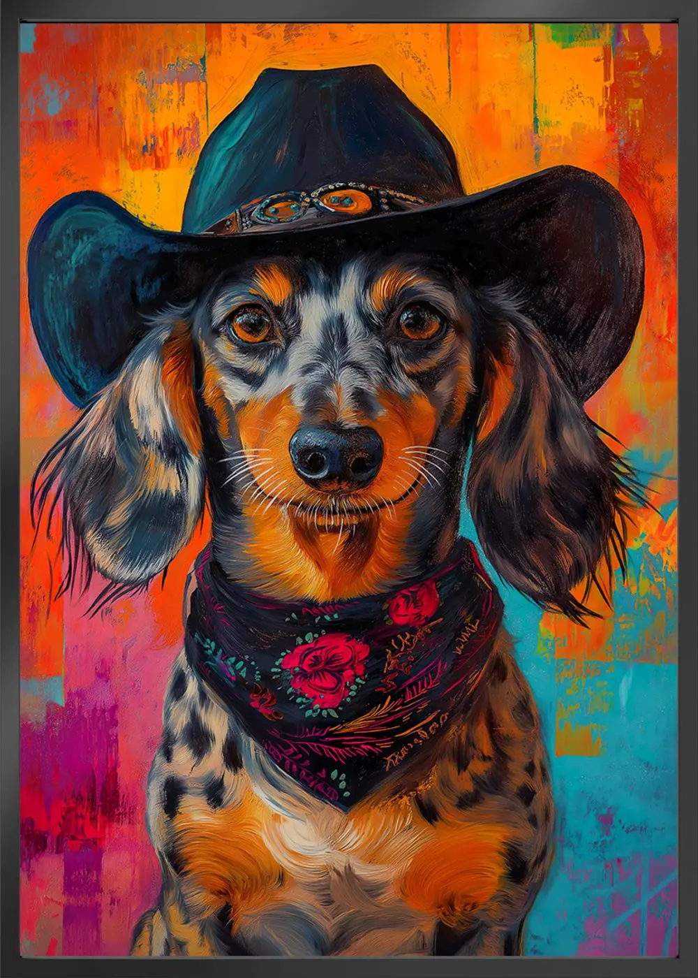 Bild gerahmt Nellie 50 x 70 cm