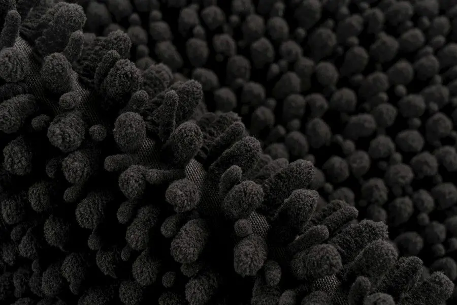 Badematte Fluffy 67 x 110 cm schwarz Badematte Fluffy 67 x 110 cm schwarz