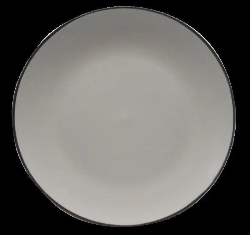 Essteller flach Campo taupe Ø 27 cm