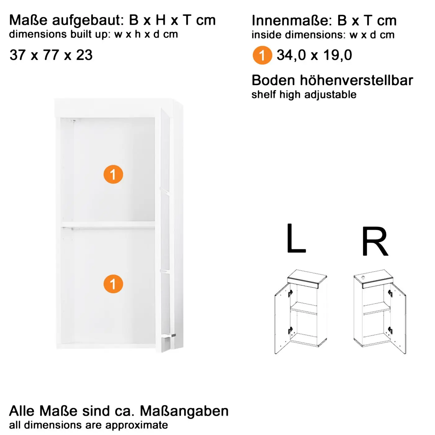 Hängeschrank Amanda