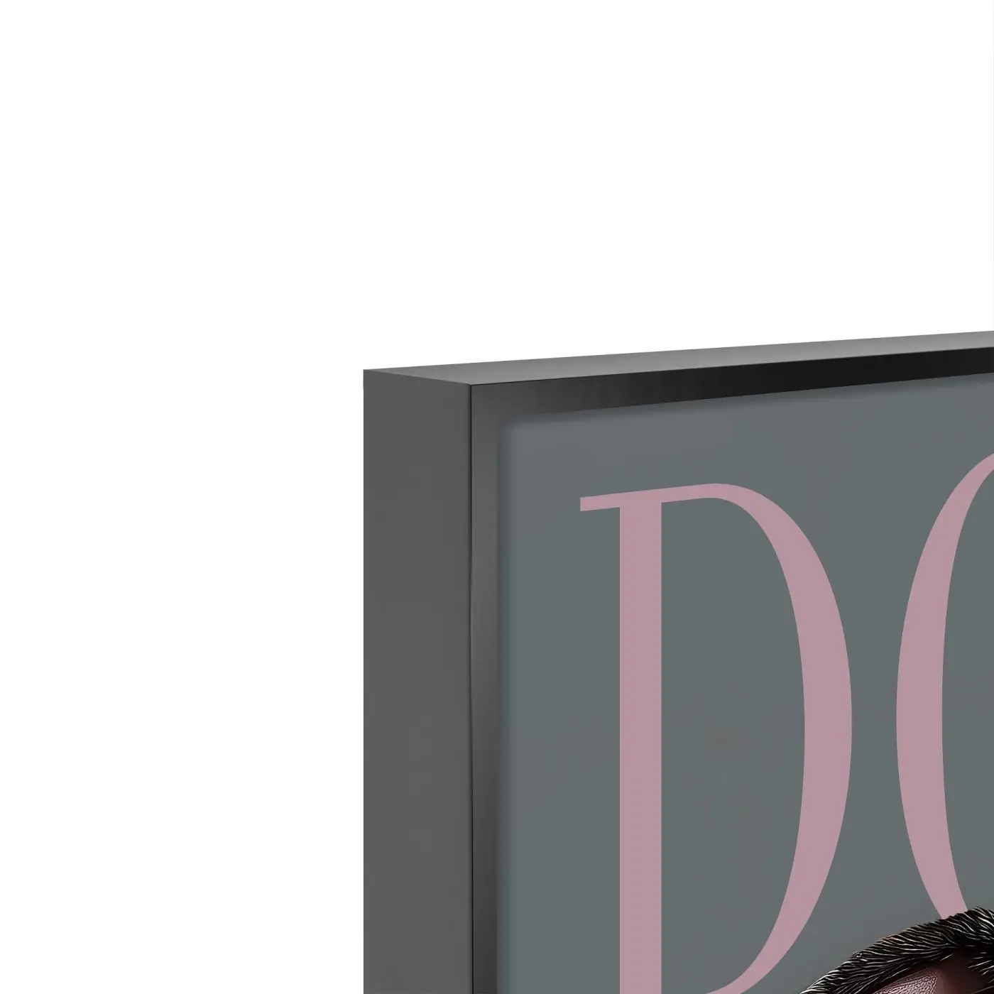 Bild gerahmt Dogue 50 x 70 cm