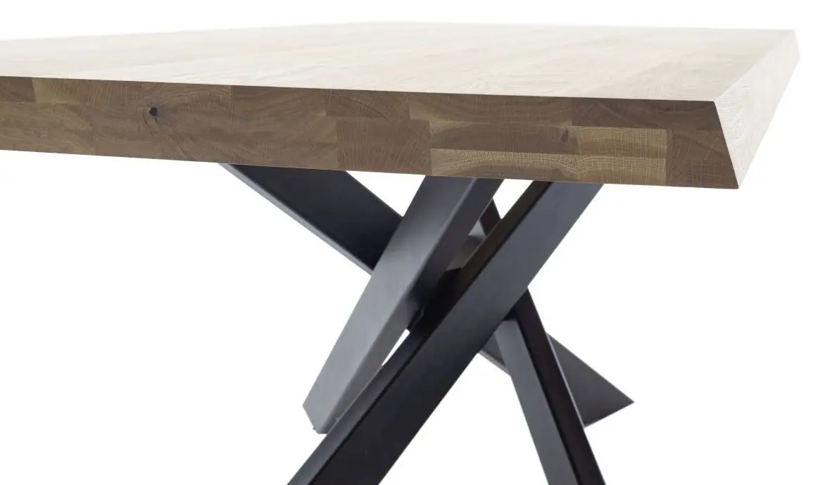 Esstisch Ahus 180 x 100 Wildeiche massiv