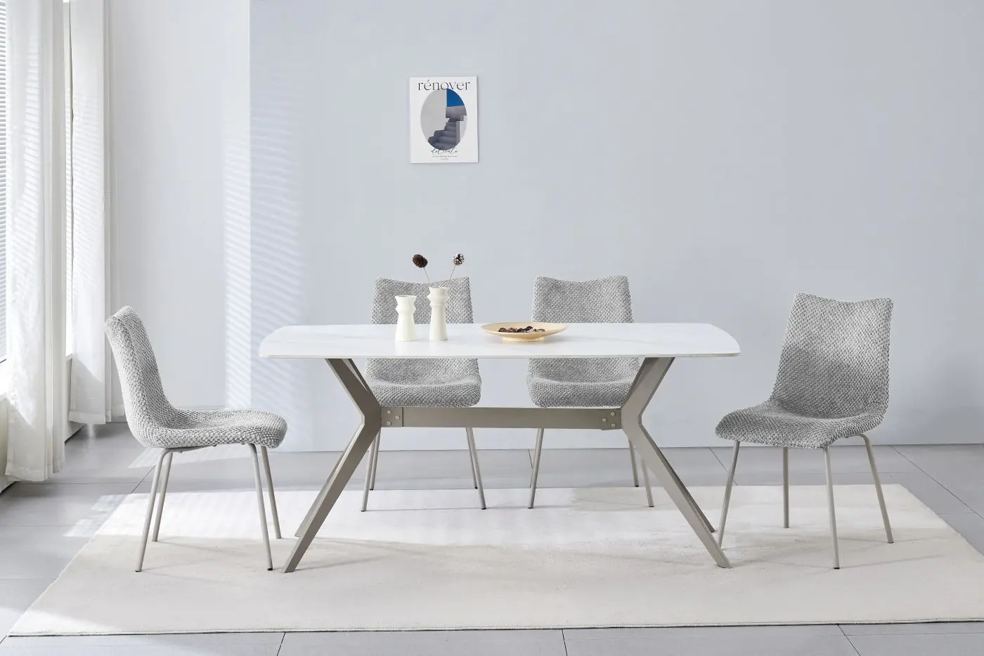 Polsterstuhl Libby taupe