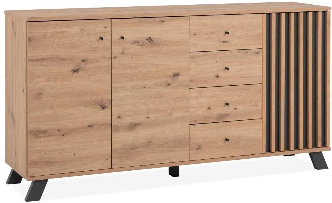 Sideboard Medan Artisan Eiche/anthrazit
