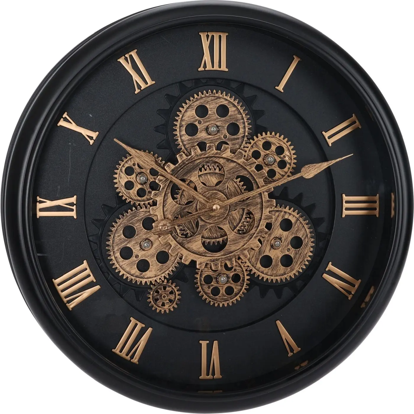 Wanduhr 40 x 6,5 x 40 cm