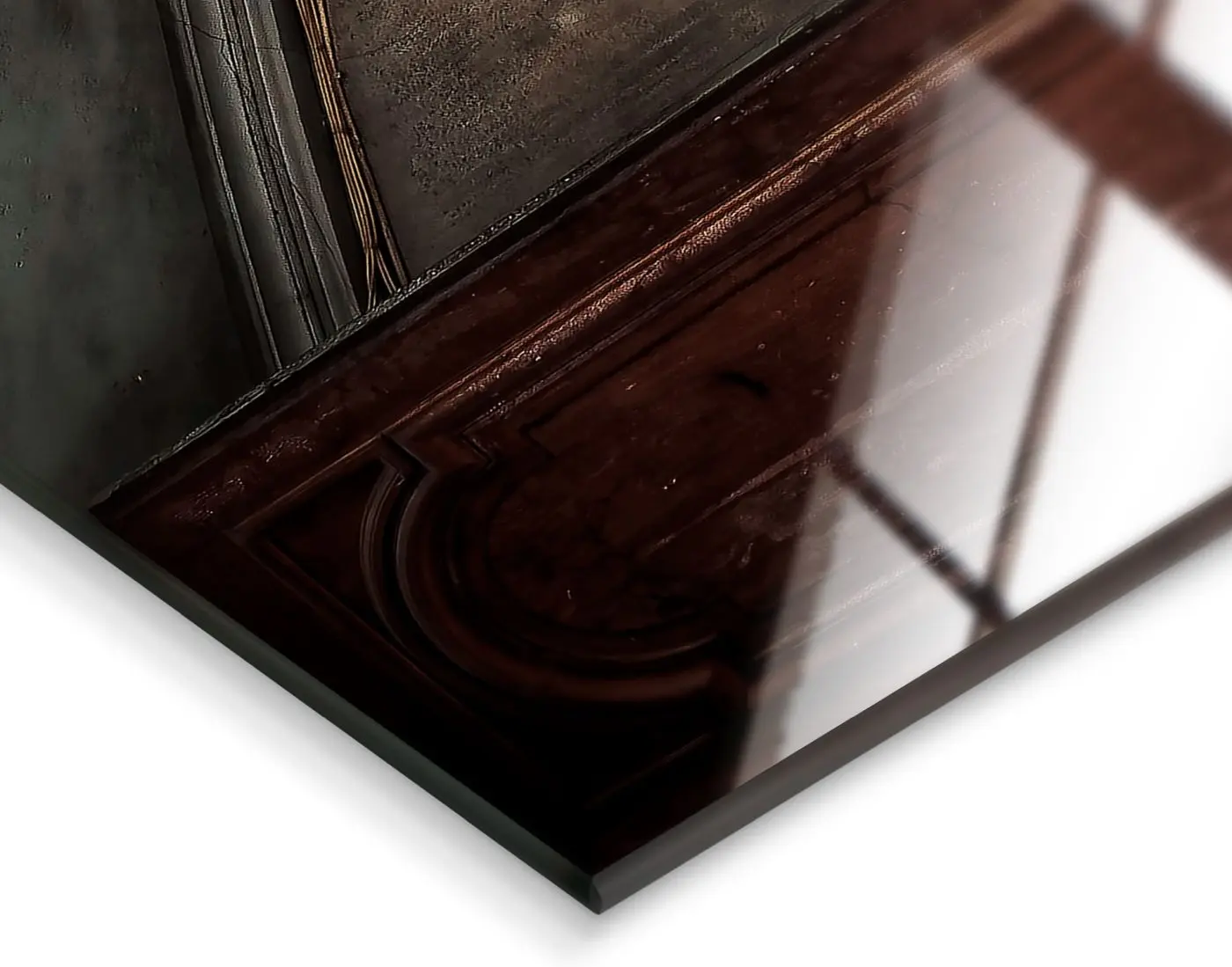 Glasbild Piano 80 x 120 cm