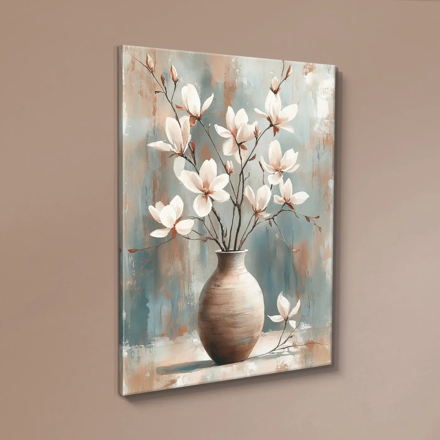 Leinwandbild Misty Magnolias 60 x 80 cm