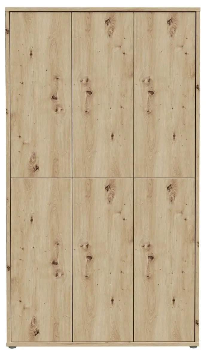 Schuhschrank Alice Springs 6-türig Artisan Eiche