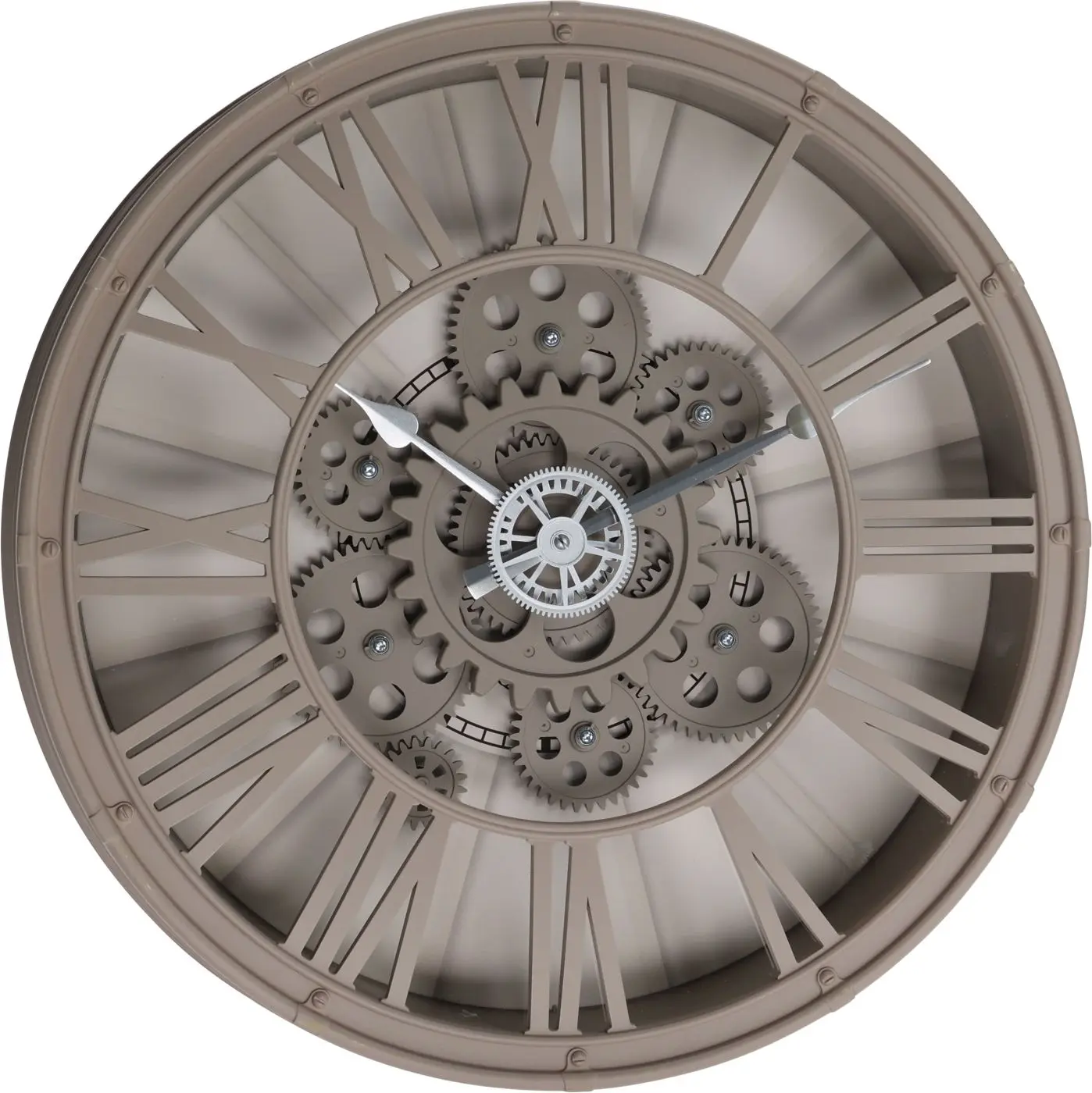 Wanduhr Räder beweglich 39 cm
