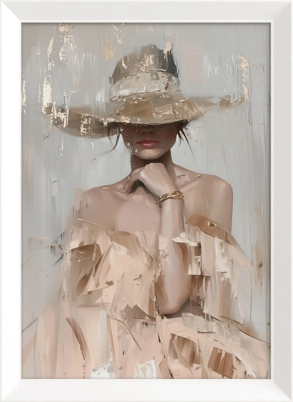 Bild gerahmt Janet 50 x 70 cm