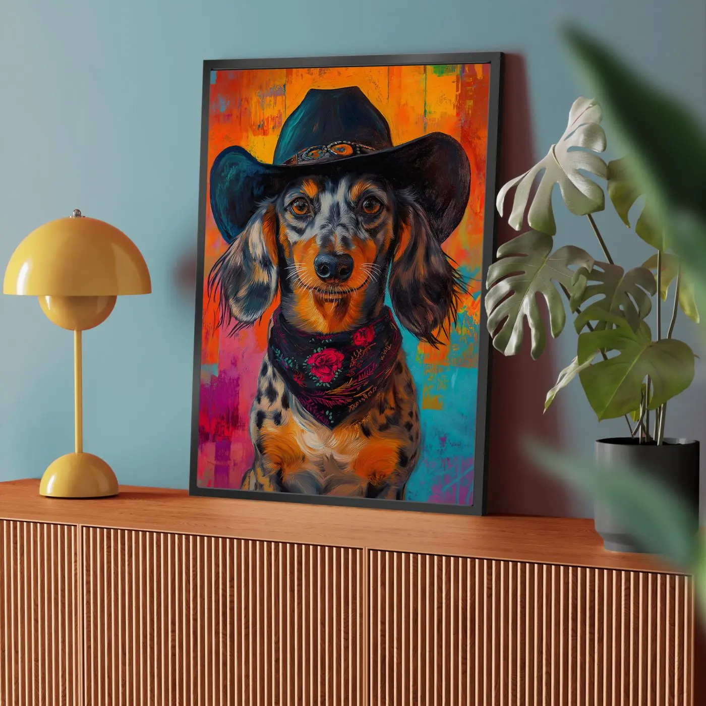 Bild gerahmt Nellie 50 x 70 cm