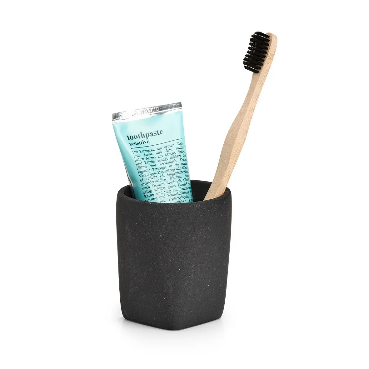 Zahnputzbecher schwarz