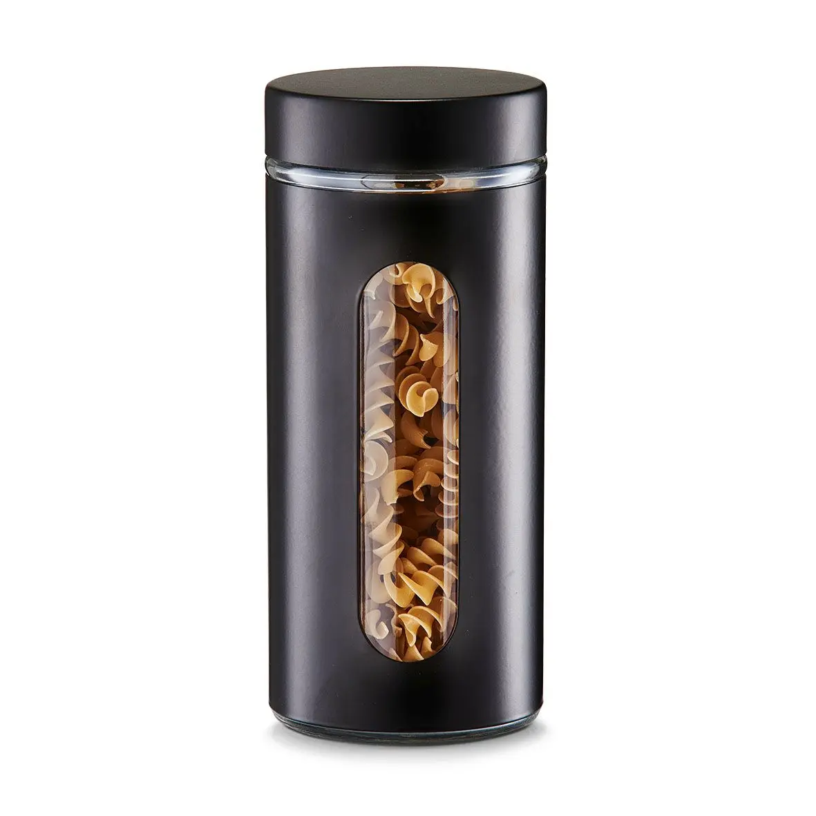 Vorratsglas 1200 ml, schwarz