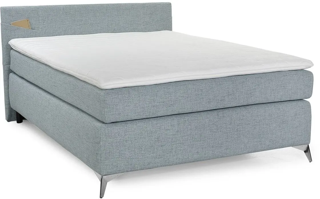 Boxspringbett Nora 140 x 200 cm türkis