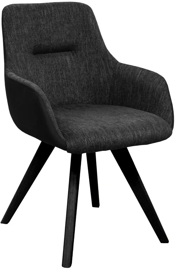 Polsterstuhl ST-0642 schwarz