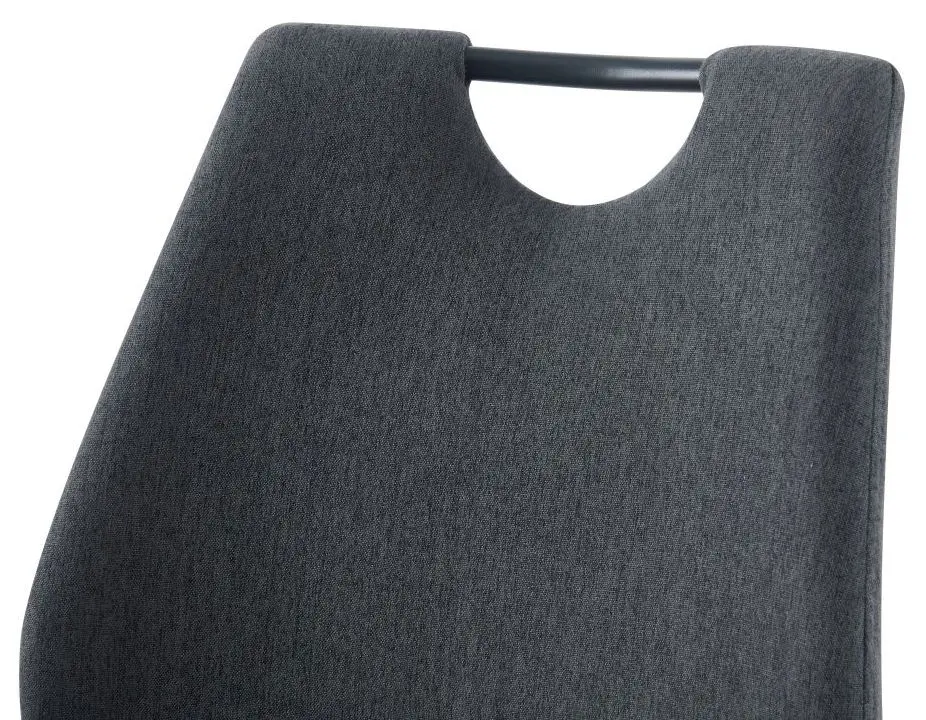 Polsterstuhl Della anthrazit