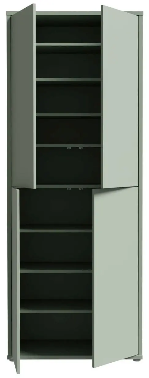 Schuhschrank Alice Springs 4-türig salbeifarbg