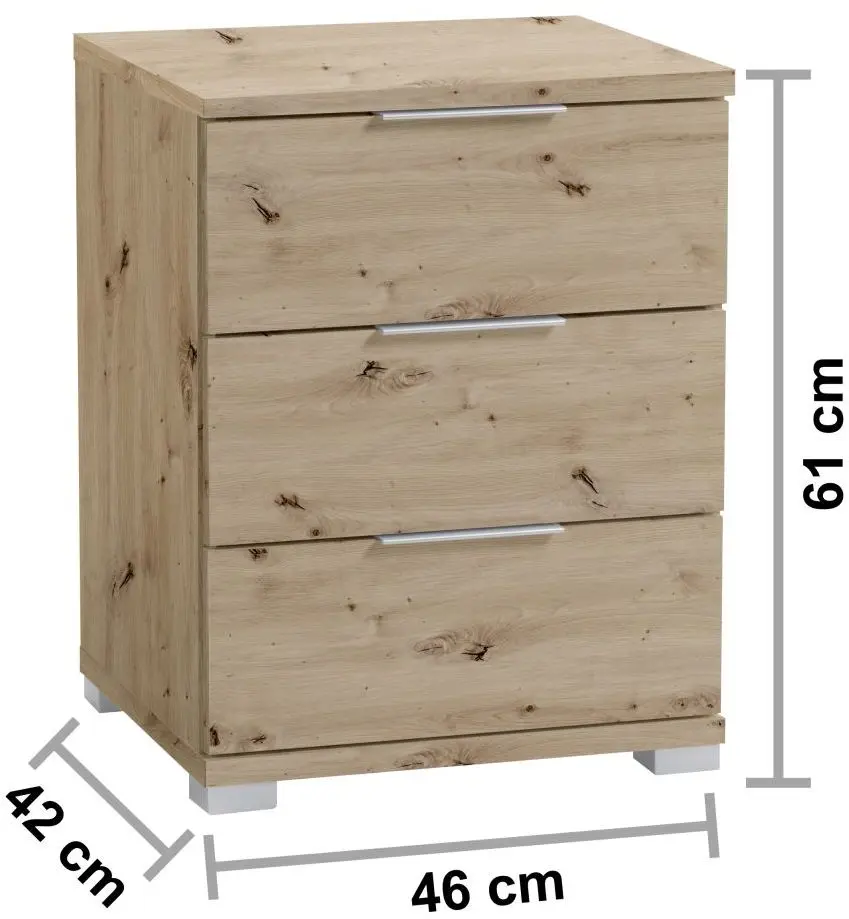 Nachtkommode Smilla Artisan Eiche Nachtkommode Smilla Artisan Eiche