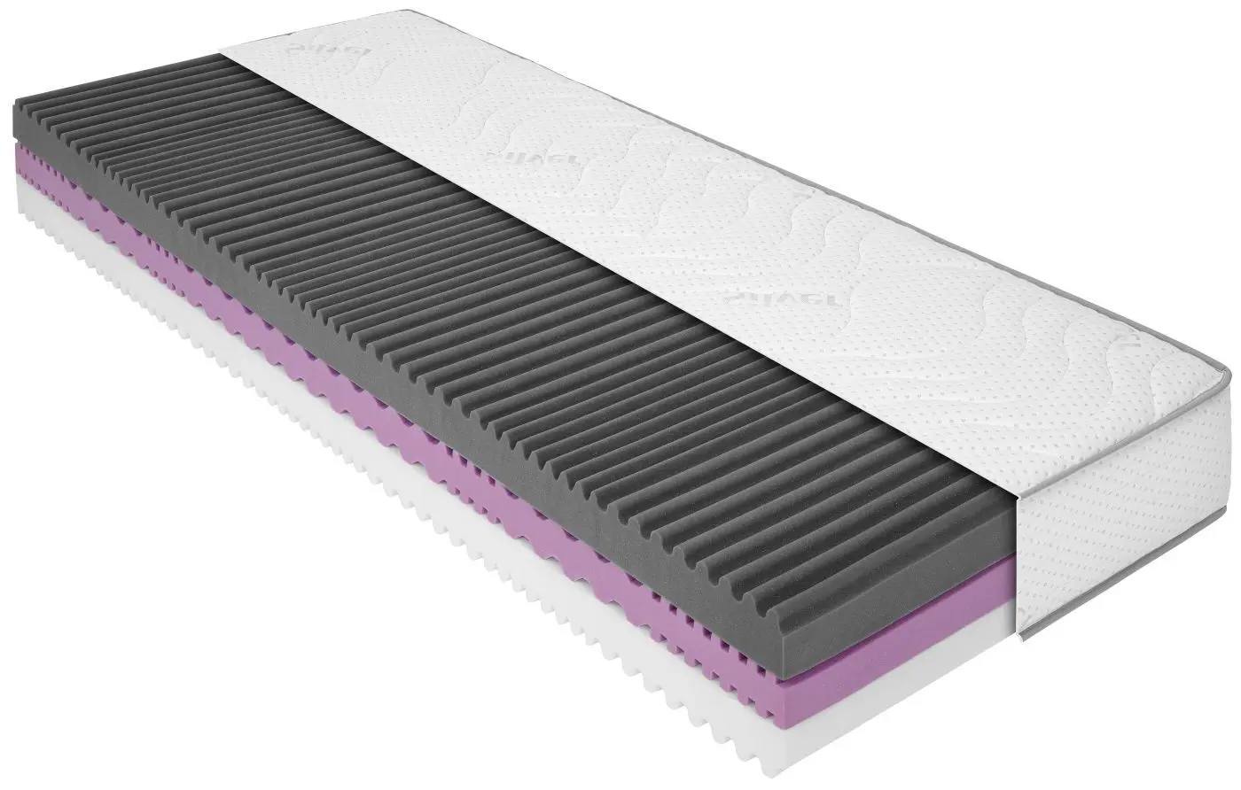 Komfortschaummatratze wendbar P2620 ComfortPur 90 x 200 cm