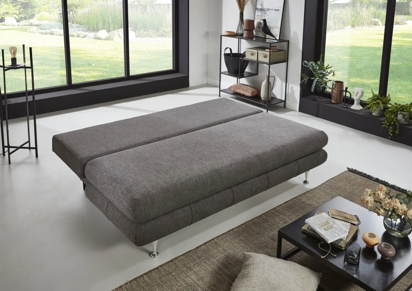 Schlafsofa Benfeld taupe
