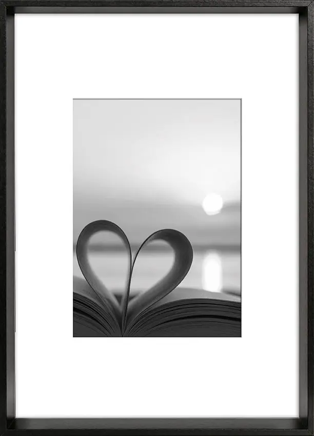 Bilderrahmen Blanc 21 x 29,7 cm schwarz
