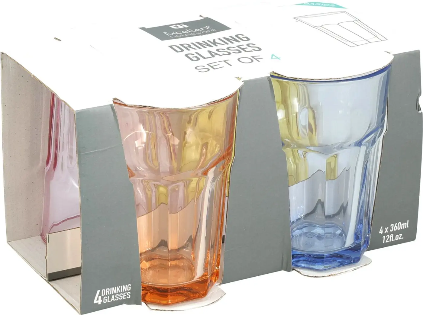 Trinkglas 4er-Set