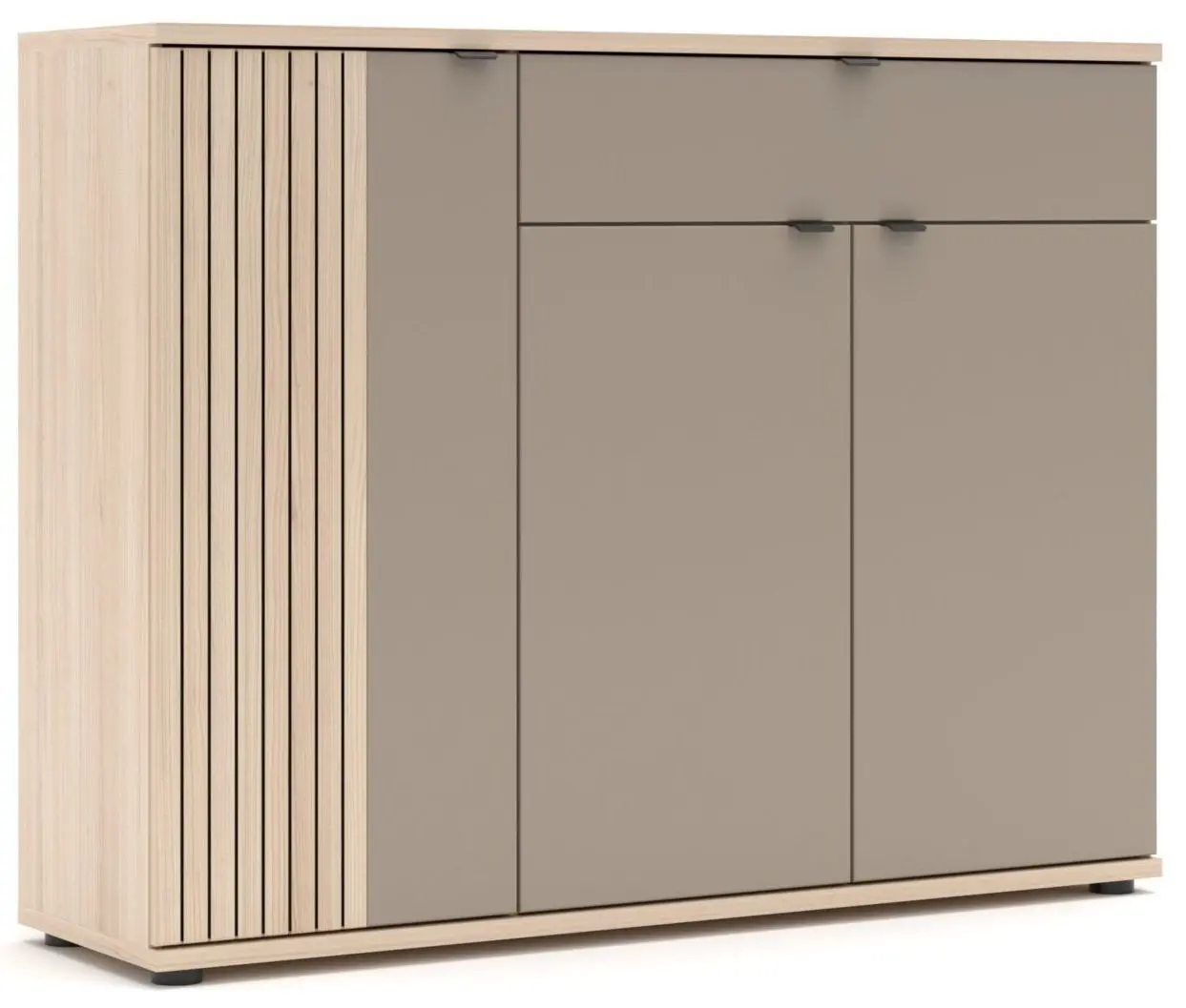 Schuhschrank Pisa Riva Eiche/Basalt supermatt