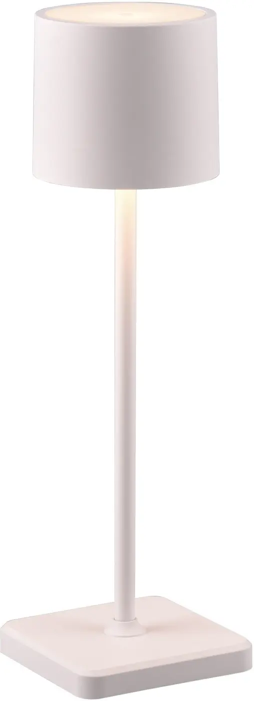 Tischleuchte Fernandez weiß
