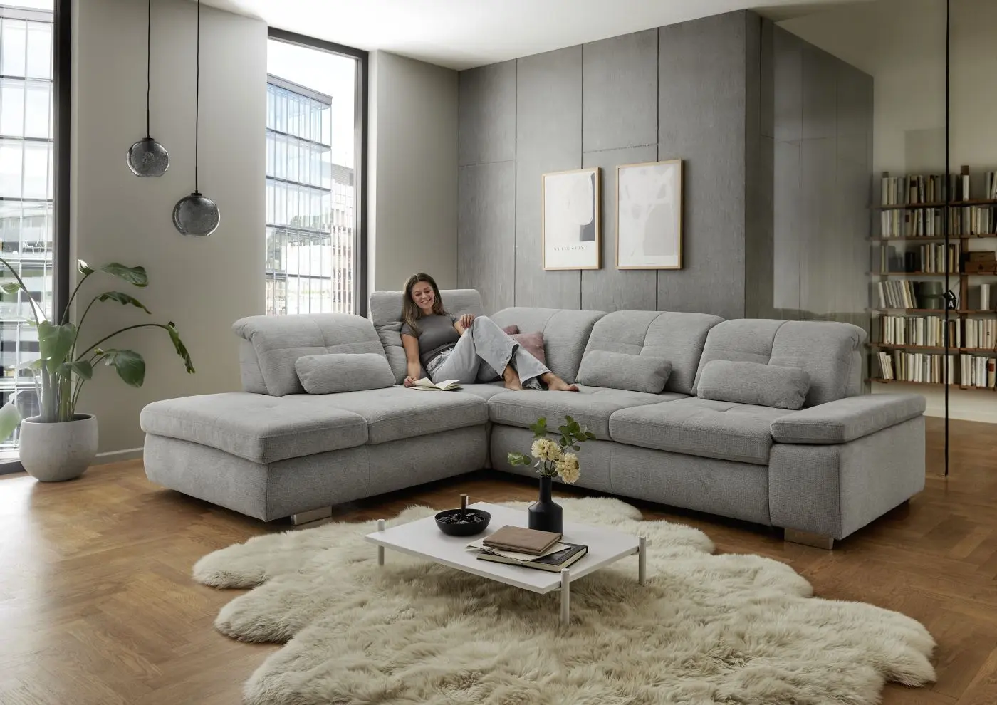 Wohnlandschaft LS 872918 mit Komfortfunktionen Wohnlandschaft LS 872918 mit Komfortfunktionen