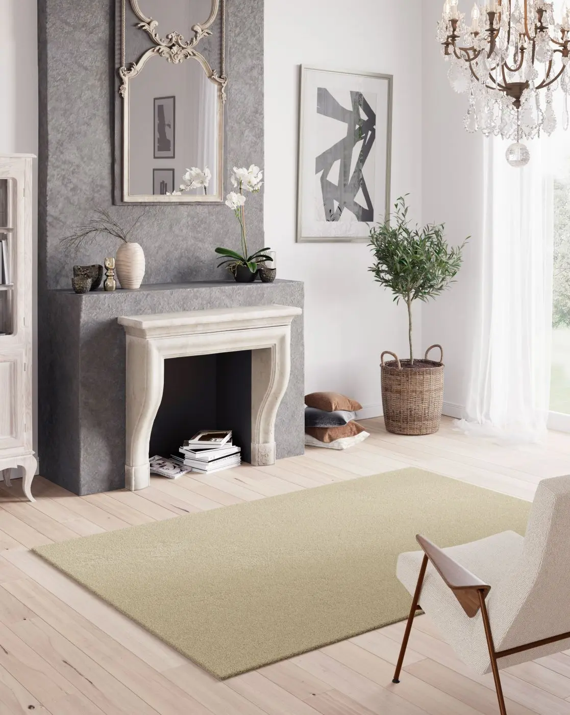 Teppich Touch beige 160 x 230 cm Teppich Touch beige 160 x 230 cm