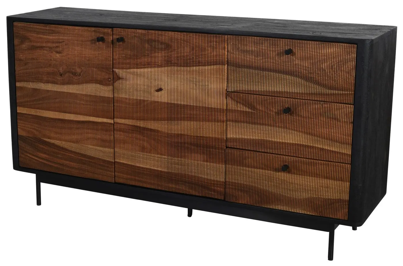 Sideboard Curry 2-türig Akazie massiv