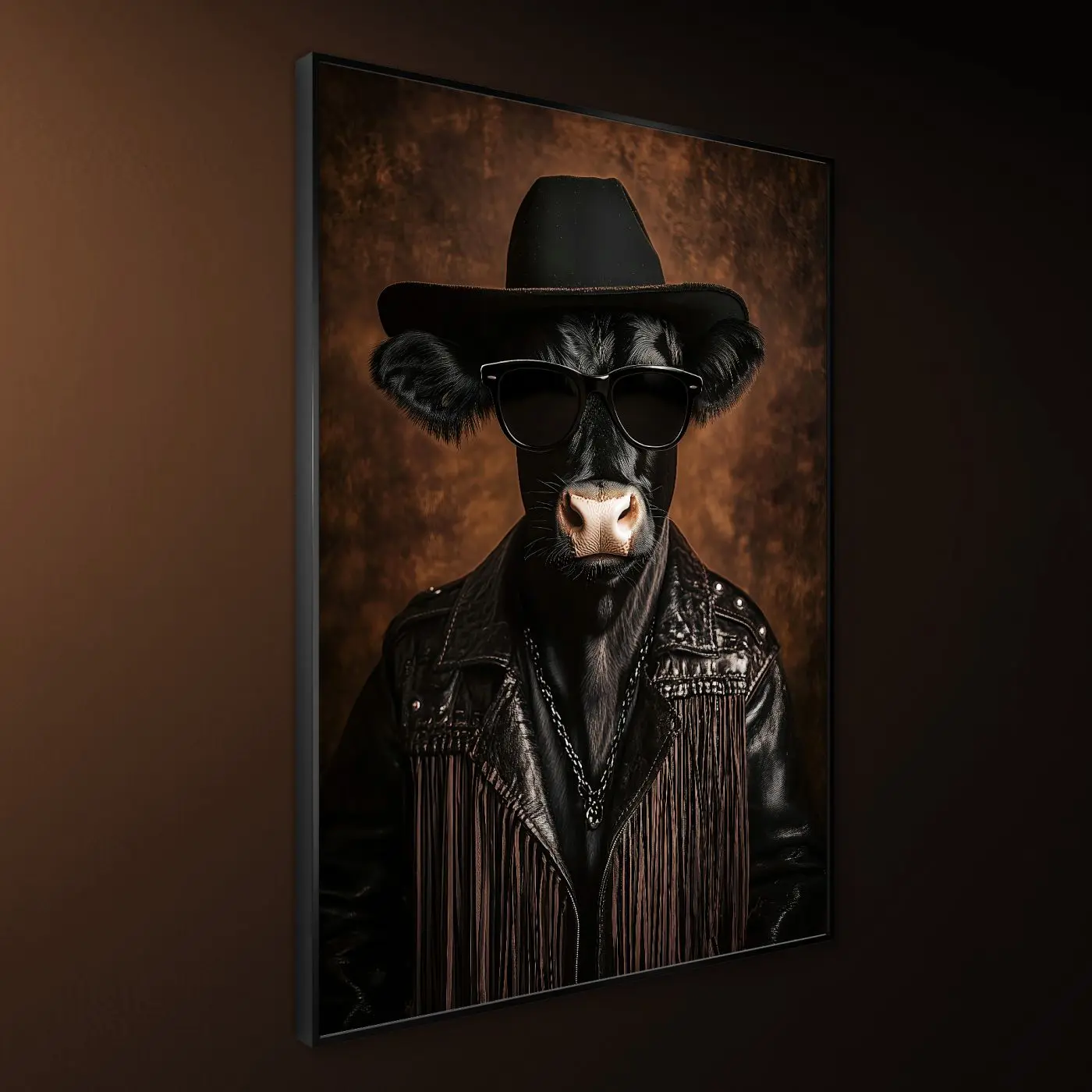 Bild gerahmt Wild Will 50 x 70 cm